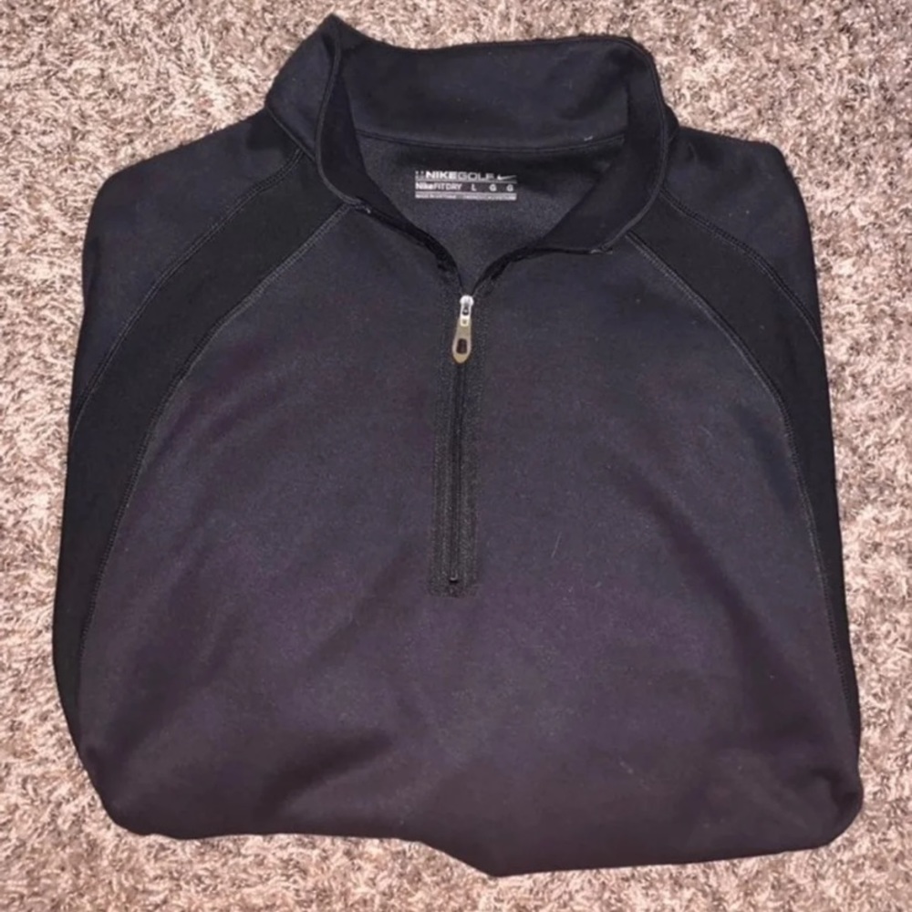 Nike Golf Quarter Zip Long Sleeve Pullover